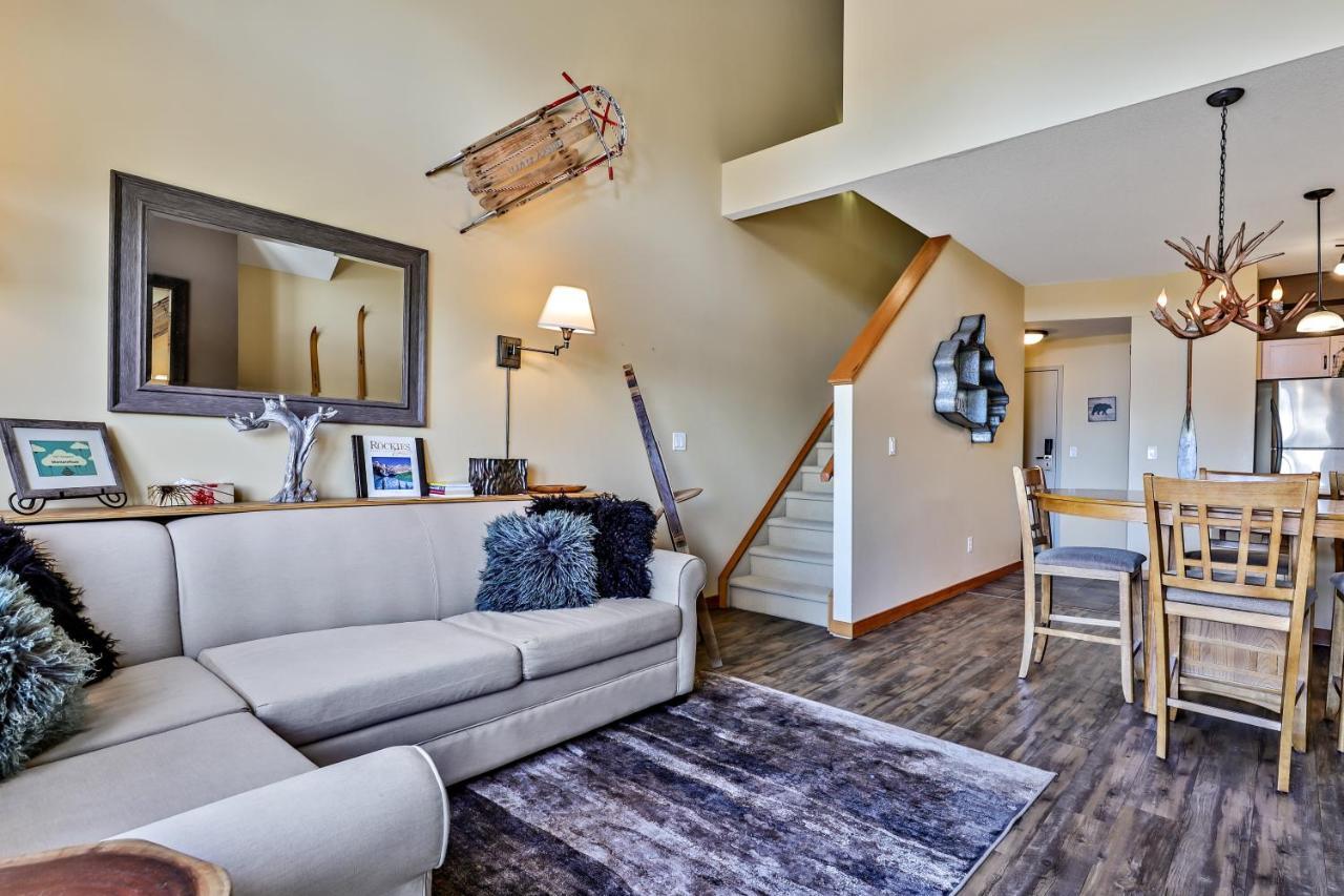 Spectacular Mountain View Corner Unit Pool Hot Tub Park Pass Canmore Exterior foto