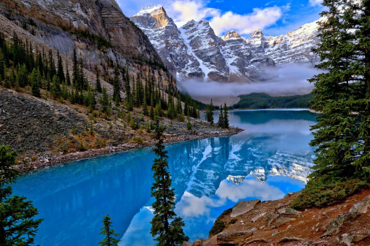 Spectacular Mountain View Corner Unit Pool Hot Tub Park Pass Canmore Exterior foto